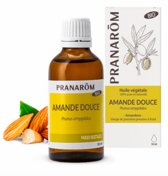 PRANAROM - Amande Douce - Huile V&eacute;getale Bio 50ml