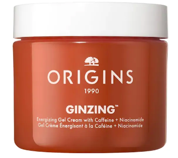 ORIGINS - GINZING gel-cr&egrave;me &eacute;nergisant &agrave; la caf&eacute;ine + niacinamide 50ml