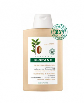 KLORANE - Shampoing nutrition et r&eacute;paration au beurre de Cupua&ccedil;u Bio  200ml