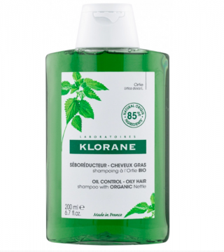 KLORANE - Shampoing s&eacute;bor&eacute;gulateur &agrave; l'Ortie Bio 200ml