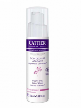 CATTIER - Soin de jour apaisant brin de douceur peaux sensibles bio 50ml