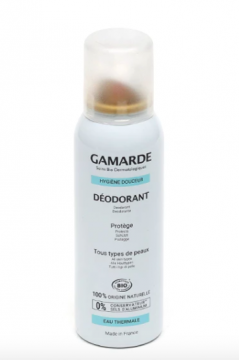 GAMARDE - Hygi&egrave;ne douceur d&eacute;odorant spray bio 100ml