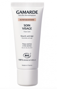GAMARDE - Nutrition intense soin visage bio 40ml