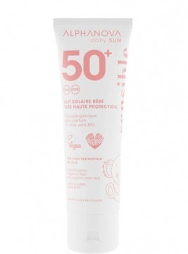 ALPHANOVA - DAILY SUN Lait solaire bébé très haute protection SPF50+ 50ml