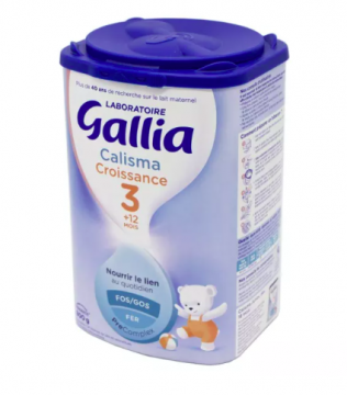 GALLIA - CALISMA Croissance - Lait en poudre enfant de 1 à 3 ans 800g