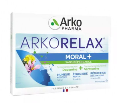 ARKOPAHRMA - ARKORELAX moral+ 30 Comprim&eacute;s