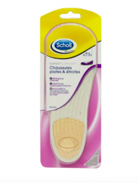 SCHOLL - Semelles chaussures plates et &eacute;troites - 1 paire