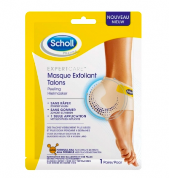 SCHOLL - Expert care masque exfoliant talons 1 paire