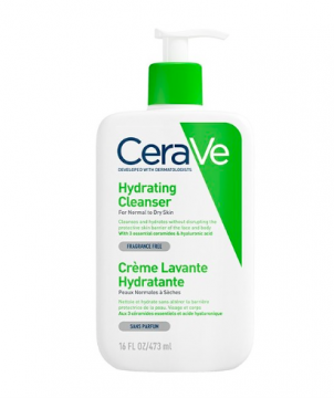 CERAVE - Cr&egrave;me lavante hydratante 473ml