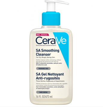 CERAVE - SA gel nettoyant anti-rugosit&eacute;s 473ml