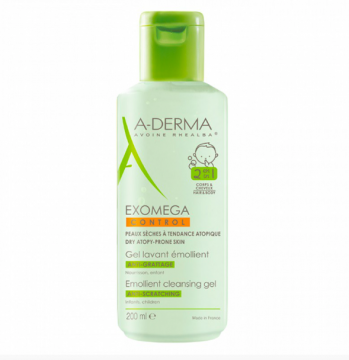 ADERMA - EXOMEGA Gel lavant &eacute;mollient Exomega Control 200ml
