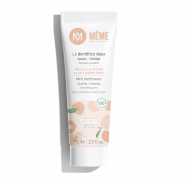 MEME -  Dentifrice doux ar&ocirc;me p&ecirc;che 75ml