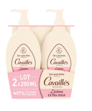 ROGE-CAVAILL&Egrave;S - Soin lavant intime &eacute;xtra-doux, 2x250ml