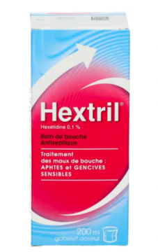 HEXTRIL - Hex&eacute;tidine 0,1 %