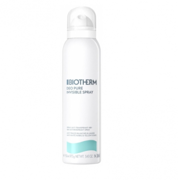 BIOTHERM - Spray d&eacute;odorant pure invisible anti-transpirant 48H 150ml