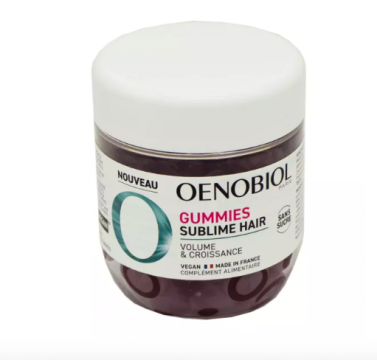 OENOBIOL - Gummies Sublime Hair - Volume et croissance des cheveux 60 unit&eacute;s