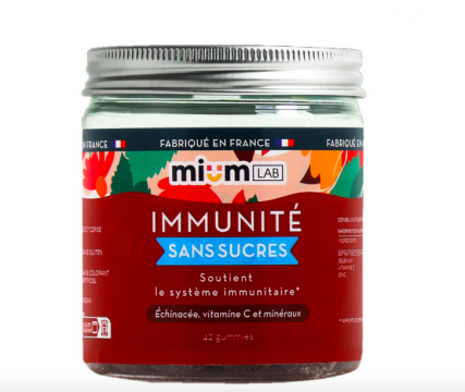 MIUM LAB - Immunit&eacute; sans sucres - Soutient le syst&egrave;me immunitaire 42 gummies