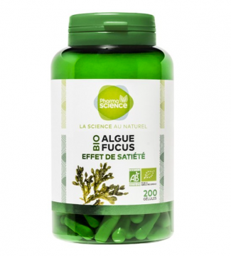 PHARMASCIENCE -Algue fucus bio 200 g&eacute;lules