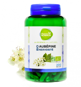 PHARMASCIENCE - Aub&eacute;pine bio 200 g&eacute;lules