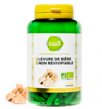 PHARMASCIENCE - Levure de bi&egrave;re bio non revivifiable 200ml