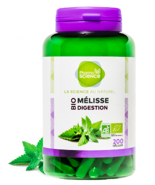 PHARMASCIENCE - M&eacute;lisse bio 200 g&eacute;lules