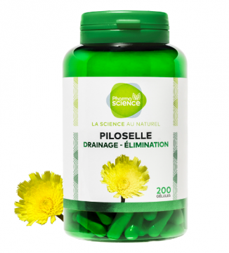 PHARMASCIENCE - Piloselle drainage-&eacute;limination 200 g&eacute;lules