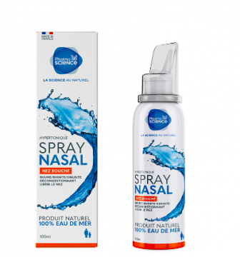 PHARMASCIENCE - Spray nasal nez bouch&eacute; 100ml