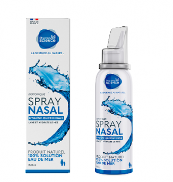PHARMASCIENCE - Spray nasal isotonique hygi&egrave;ne quotidienne 100ml