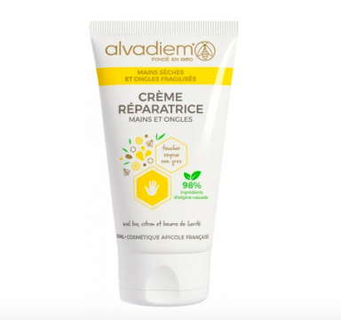 ALVADIEM - Cr&egrave;me r&eacute;paratrice mains et ongles 50ml