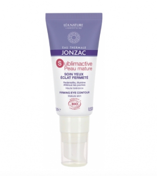 JONZAC - SUBLIMATIVE - Peau mature soin yeux &eacute;clat fermet&eacute; Bio 15 ml