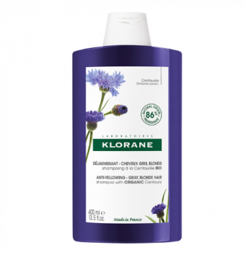 KLORANE - Shampoing d&eacute;jaunissant &agrave; la Centaur&eacute;e bio 400ml