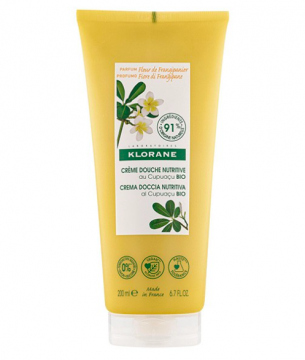 KLORANE -  Beurre de Cupua&ccedil;u cr&egrave;me douche nutritive feuille de frangipanier 200ml