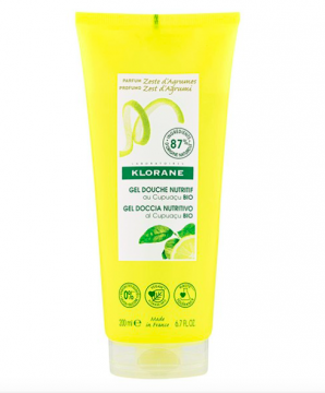 KLORANE - Beurre de Cupua&ccedil;u gel douche nutritif Zeste d'Agrumes 200ml