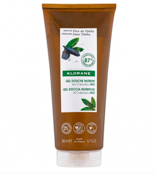 KLORANE - Beurre de Cupua&ccedil;u gel douche nutritif F&egrave;ve de Tonka 200ml