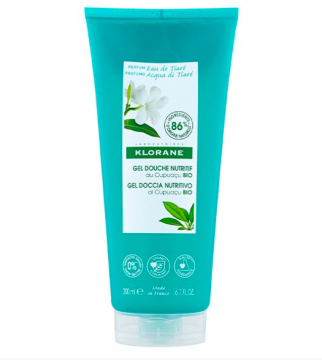 KLORANE - Beurre de Cupua&ccedil;u gel douche nutritif Eau de Tiar&eacute; 200ml
