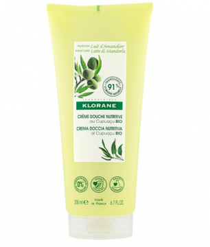 KLORANE - Beurre de Cupua&ccedil;u cr&egrave;me de douche nutritive Lait d'Amandier 200ml