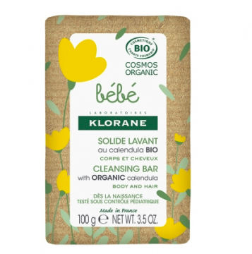 KLORANE - B&eacute;b&eacute; solide lavant bio 100g