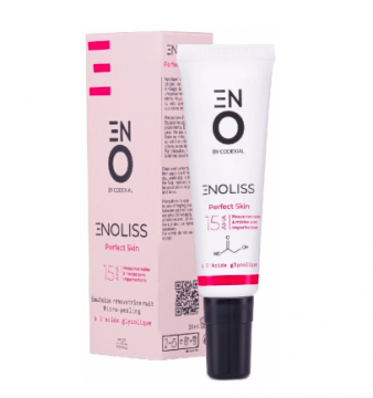 CODEXIAL - ENOLISS - Perfect skin 15 AHA &eacute;mulsion r&eacute;novatrice nuit micro-peeling 30ml
