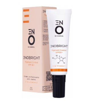 CODEXIAL - ENOBRIGHT - Pigment control SPF50+ cr&egrave;me uniformisante anti-taches 30ml