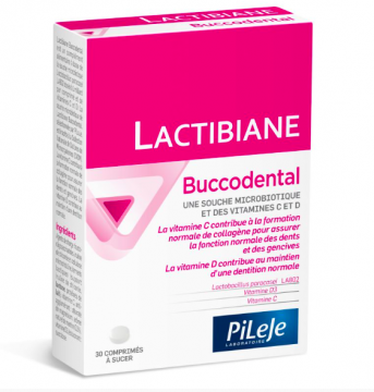 PILEJE - Lactibiane Buccodental 30 comprim&eacute;s