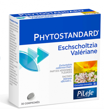 PILEJE - Phytostandard - Eschscholtzia Val&eacute;riane 30 comprim&eacute;s