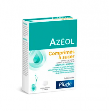 PILEJE - Az&eacute;ol comprim&eacute;s &agrave; sucer x30