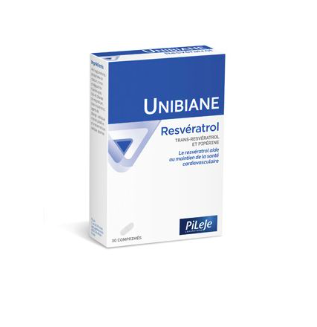 PILEJE - Unibiane resvératrol 30 comprimés