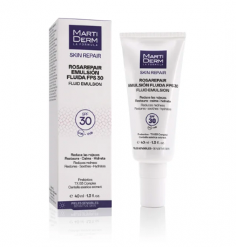 MARTIDERM - ROSAREPAIR - &Eacute;multion fluide spf30 40ml