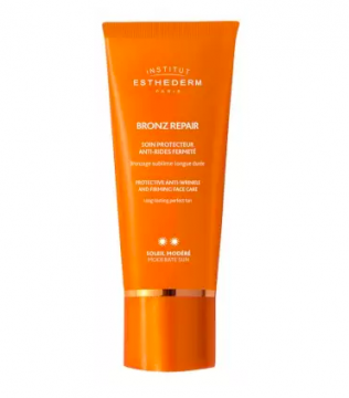 INSTITUT ESTHEDERM - BRONZ REPAIR - Protecteur anti-rides fermet&eacute; soleil mod&eacute;r&eacute; 50ml