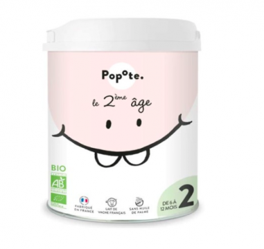 POPOTE - Lait infantile 2eme age poudre 800g