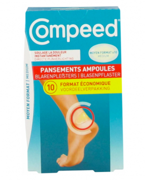 COMPEED - Pansements ampoules moyen format X10
