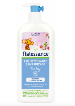 NATESSANCE - Eau nettoyante sans rin&ccedil;age 500ml