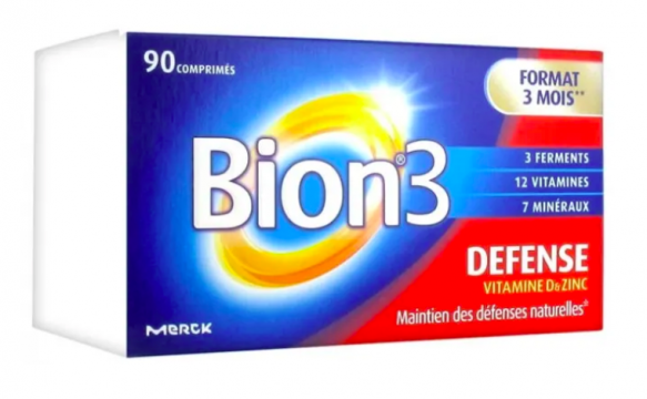 BION 3 -  D&eacute;fense adultes 90 comprim&eacute;s