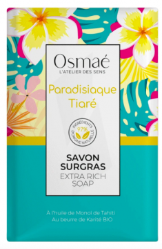 OSMAE - Savon surgras paradisiaque tiar&eacute; 200g
